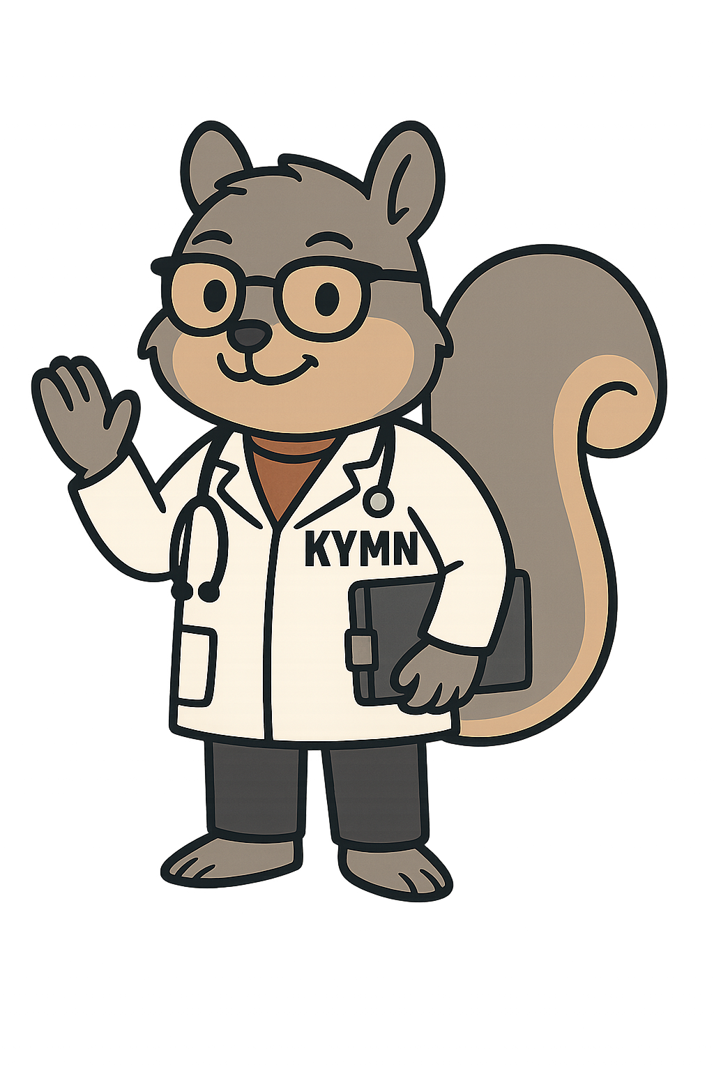 Dr. KYMN mascot