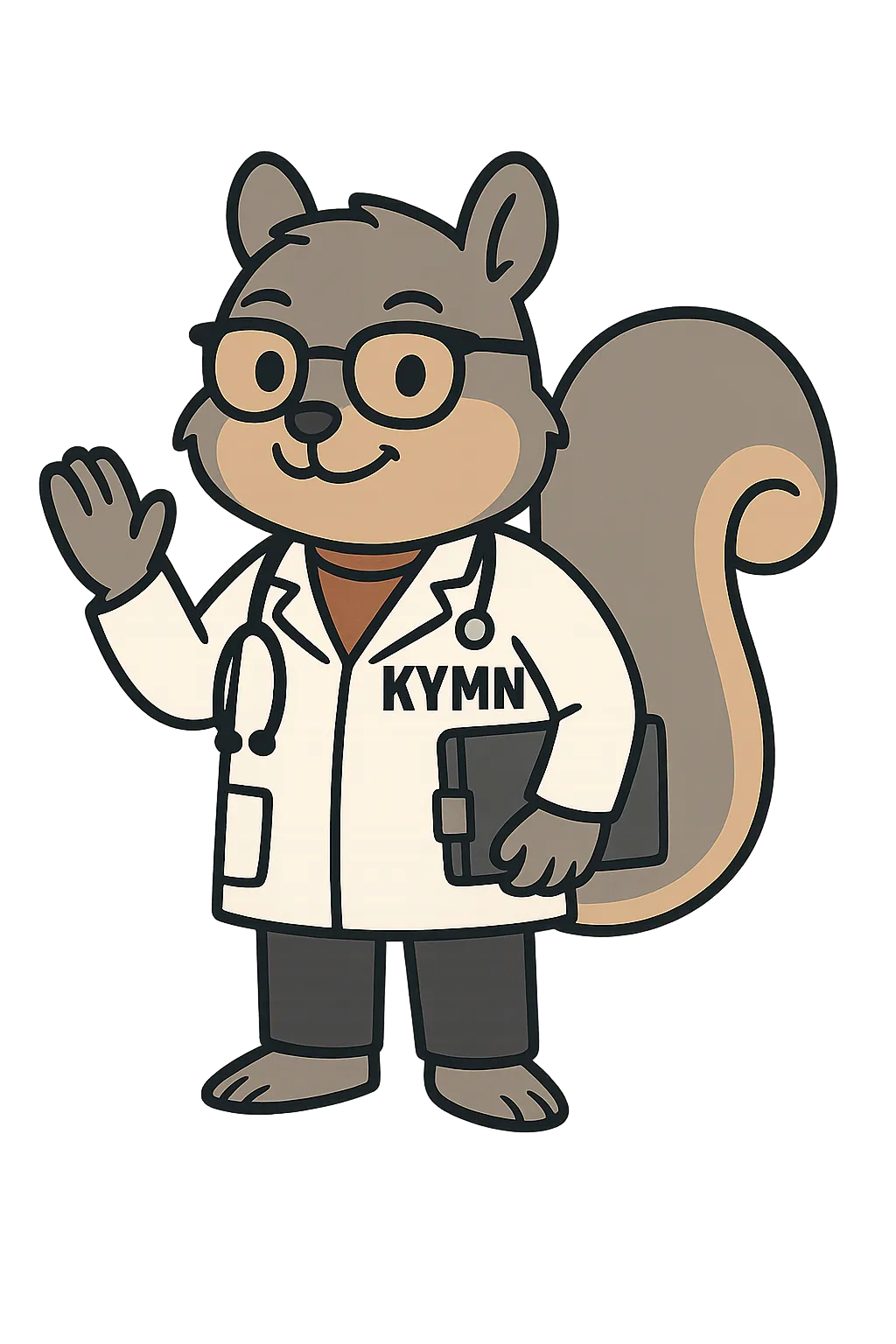 Dr. KYMN mascot